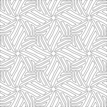 Line patterns. Stock Illustration
