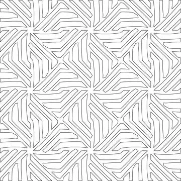 Line patterns. イラスト素材