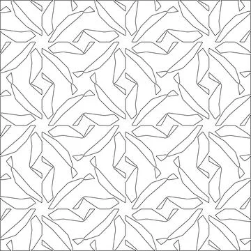 Line patterns. イラスト素材