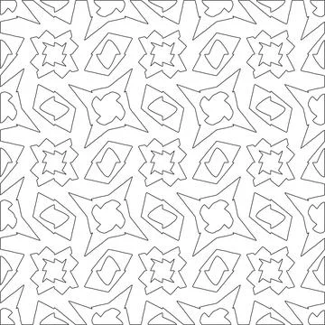 Line patterns. Stock Illustration