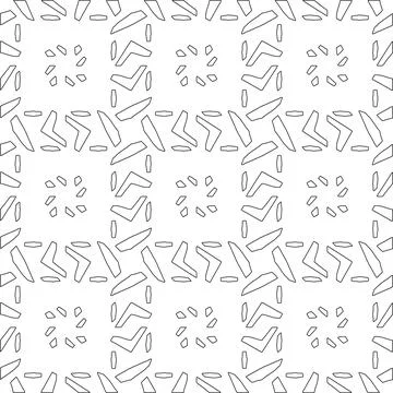 Line patterns. Stock Illustration