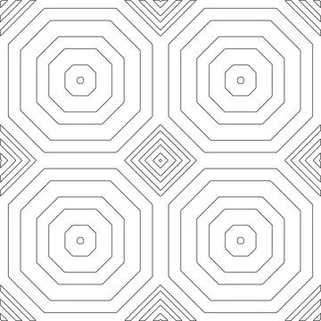 Line patterns. Illustrazione stock