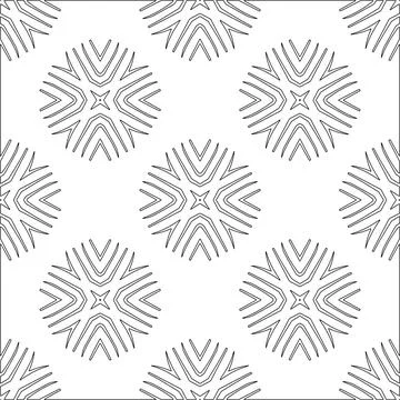 Line patterns. Stock Illustration