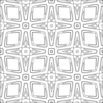 Line patterns. Illustrazione stock