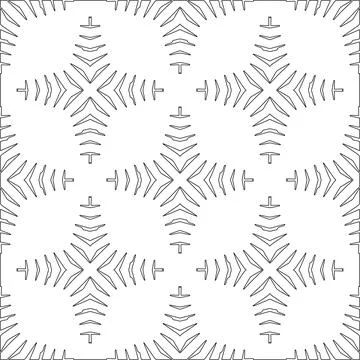 Line patterns. Stock Illustration