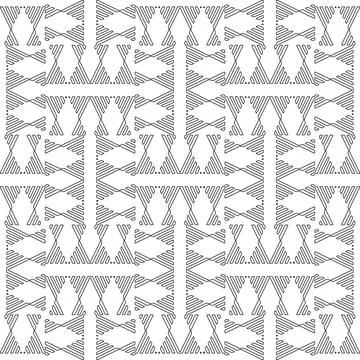 Line patterns. Stock Illustration