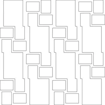 Line patterns. イラスト素材