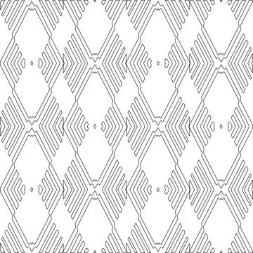 Line patterns. イラスト素材