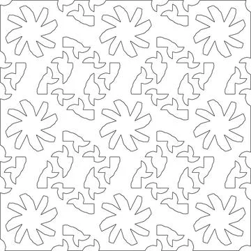 Line patterns. イラスト素材