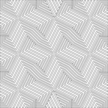 Line patterns. Stockillustratie