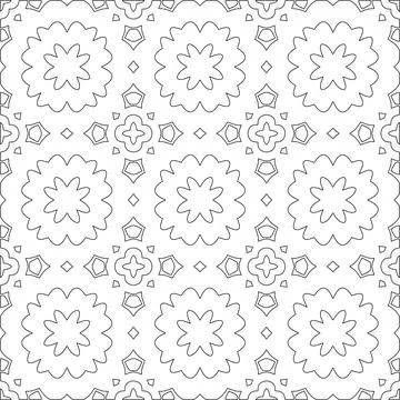 Line patterns. Illustrazione stock