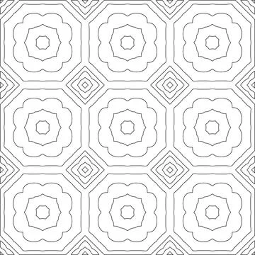 Line patterns. Illustrazione stock