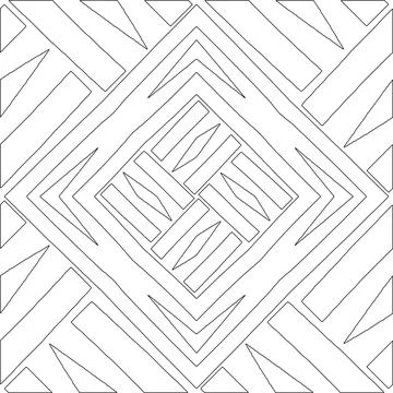 Line patterns. Illustrazione stock