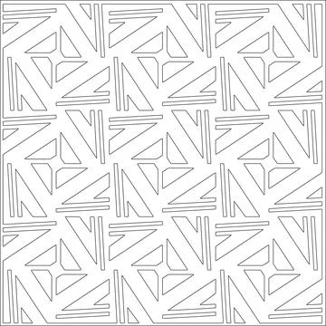 Line patterns. Stock Illustration