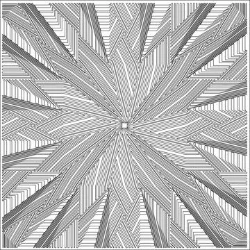 Line patterns. イラスト素材