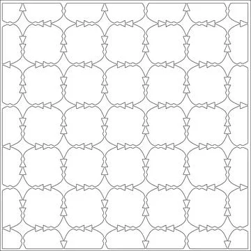 Line patterns. Illustrazione stock