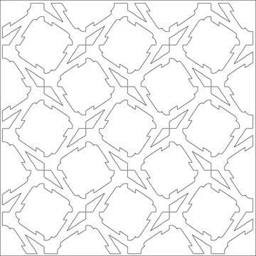 Line patterns. Stock Illustration