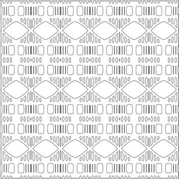 Line patterns. Stock Illustration