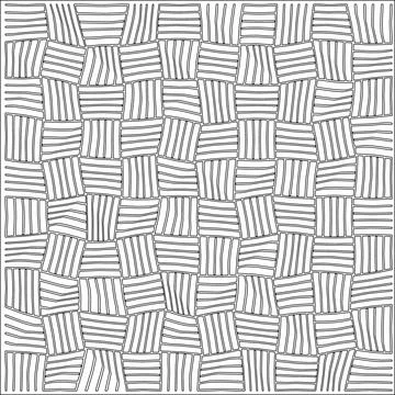 Line patterns. Illustrazione stock
