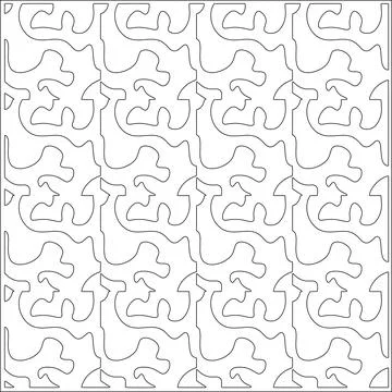 Line patterns. Stock Illustration