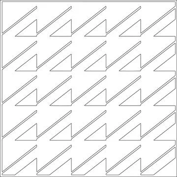 Line patterns. Illustrazione stock