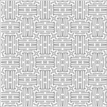Line patterns. Illustrazione stock