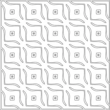 Line patterns. Illustrazione stock