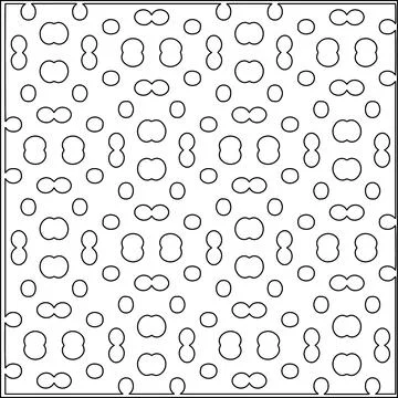 Line patterns. Stock Illustration