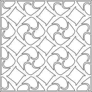 Line patterns. Stock Illustration
