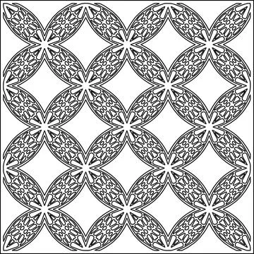 Line patterns. Illustrazione stock