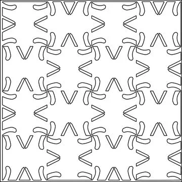 Line patterns. Stockillustratie
