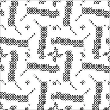 Line patterns. Stockillustratie