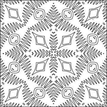 Line patterns. Stockillustratie