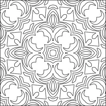 Line patterns. Illustrazione stock