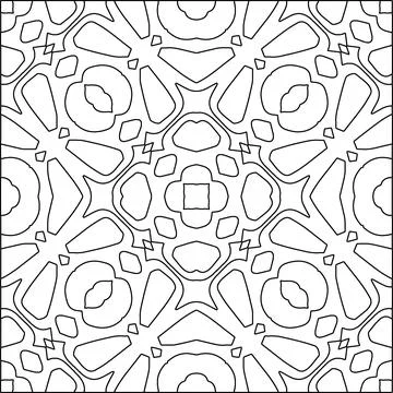 Line patterns. Illustrazione stock