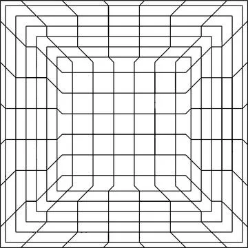 Line patterns. Stock Illustration