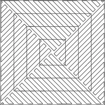 Line patterns. Stock Illustration
