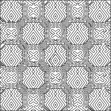 Line patterns. Stock Illustration