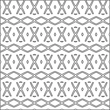 Line patterns. Stock Illustration