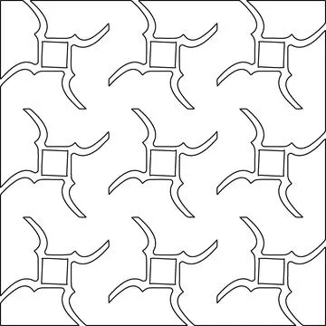 Line patterns. Stock Illustration