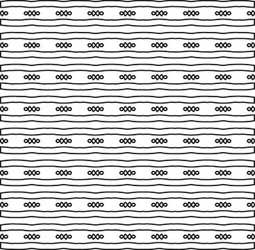 Line patterns. Illustrazione stock