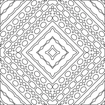 Line patterns. Illustrazione stock