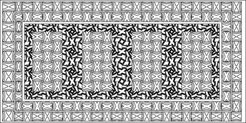 Line patterns. Stock Illustration