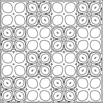 Line patterns. Illustrazione stock