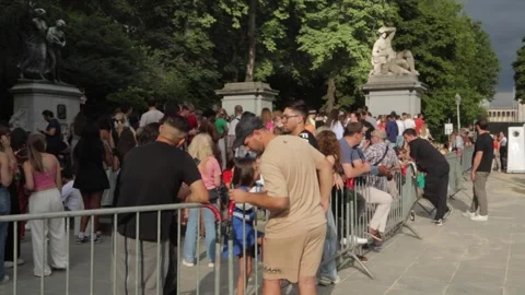 The line of people Vídeos de archivo 281720060