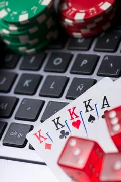 On line Fotos de archivo