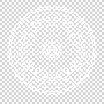Line point doodle mandala that can be used for sticker, decorative, etc. Stock Illustration