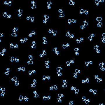 Line The problem of pollution of the ocean icon isolated seamless pattern on Illustrazione stock