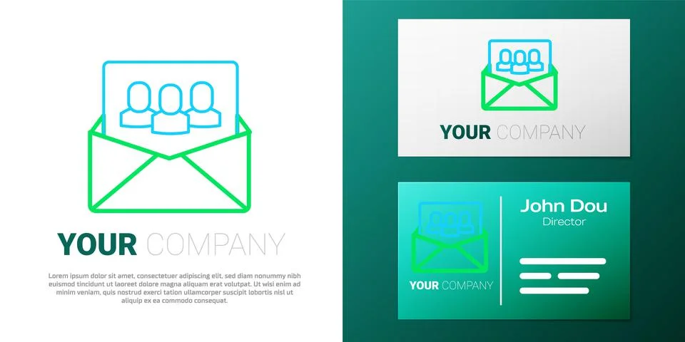 Line Project team base icon isolated on white background. Business analysis a 스톡 일러스트