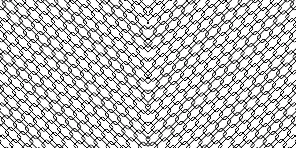 Line Rectangle Shape Motif Pattern Stock Illustration